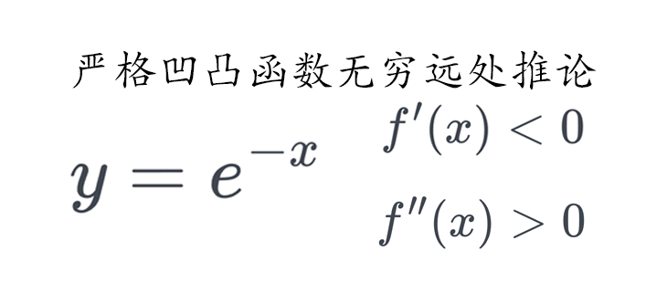高等数学 | 无穷远处趋于零的严格凹凸函数,在无限远处的性质